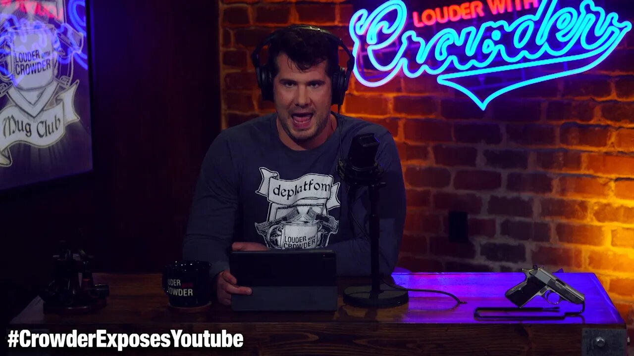 Steven Crowder Demands Answers of YouTube's Gabbard Censorship | Louder with Crowder