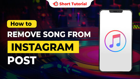 How to Remove Song from Instagram Post