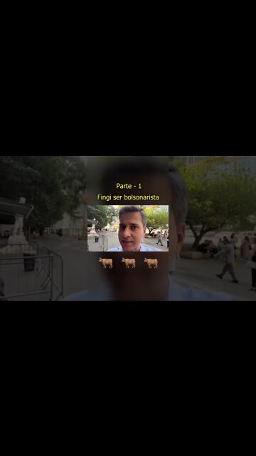 FINGI SER BOLSONARISTA E OLHA NO QUE DEU...