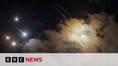 Iran launches barrage of missiles at Israel | BBC News