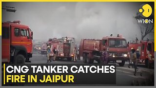 Jaipur Fire: 5 Killed After Truck Collision Near Petrol Pump | World News | WION