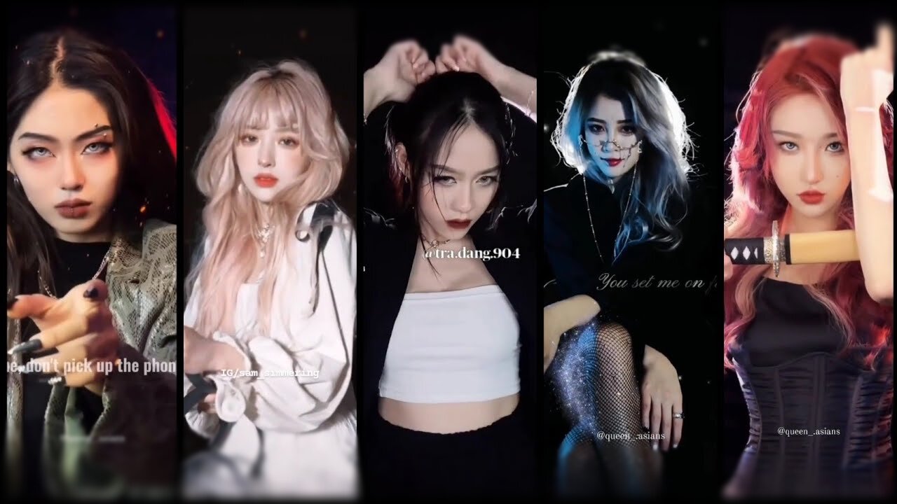 Asian Queen's Transformation Tik Tok Videos || Chinese & Korean Beautiful Queens ||