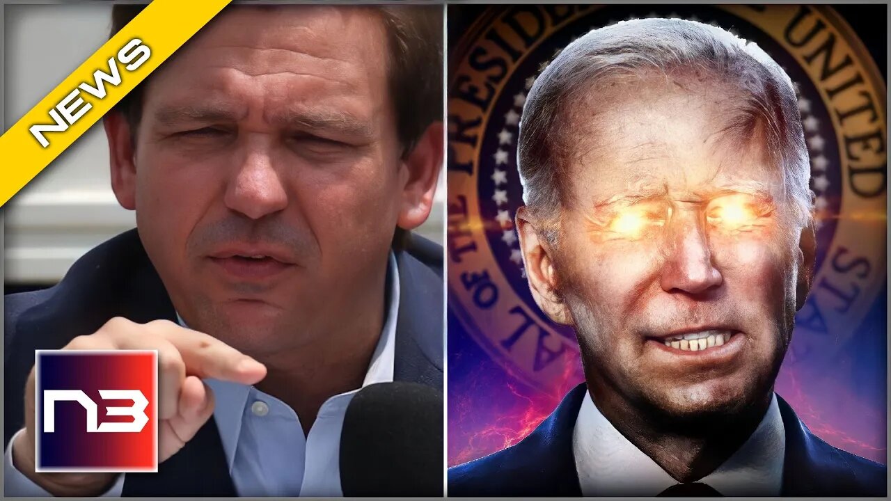 SHOTS FIRED! DeSantis SMOKES Biden After Joe Declares War on Half of America At Nazi Themed Speech