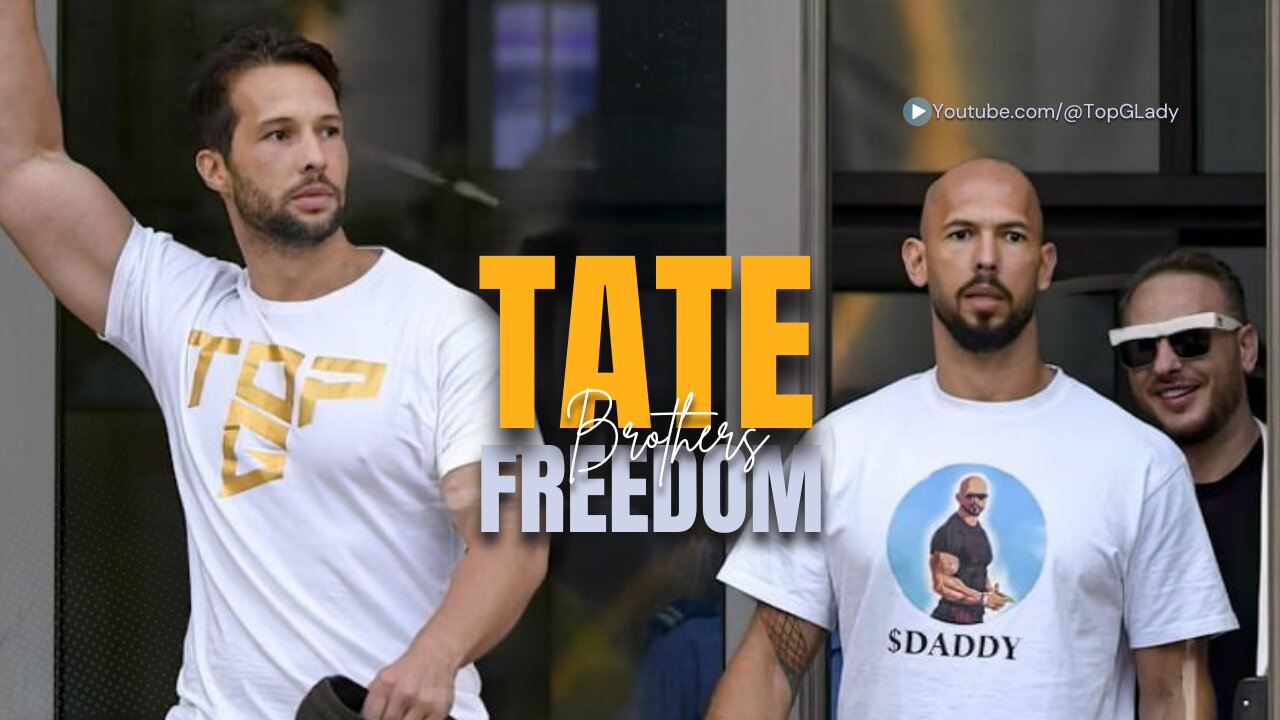 Andrew Tate Speaks Out After Release