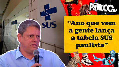 COMO ANDA A QUESTÃO DE SAÚDE PÚBLICA NO ESTADO DE SP? TARCÍSIO DE FREITAS FALA TUDO