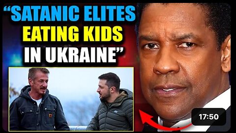 Denzel Washington: Hollywood Elites Are Taking 'Adrenochrome Tours' of Ukraine