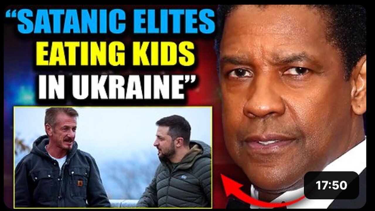 Denzel Washington: Hollywood Elites Are Taking 'Adrenochrome Tours' of Ukraine