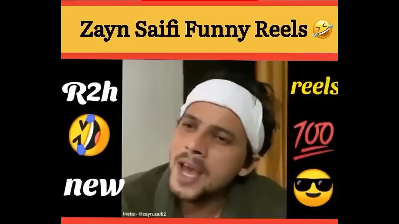 Zayn saifi funny reel