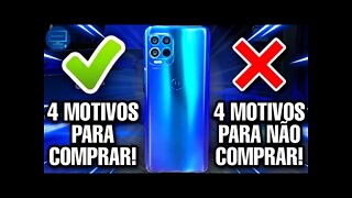 MOTO G100 - 4 MOTIVOS PARA COMPRAR E 4 PARA NÃO COMPRAR!!! 💸