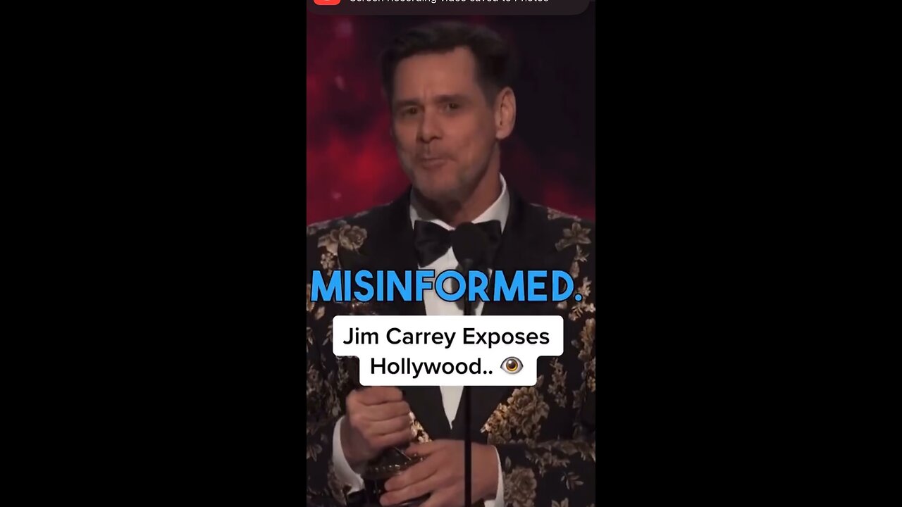 Jim Carey Exposes Hollywood