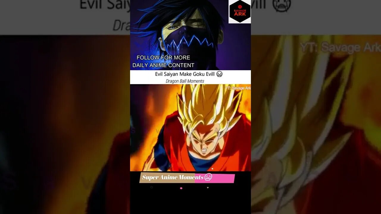 Evil Saiyan Make Goku Evil 🥶