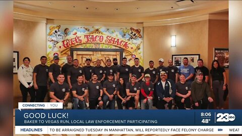 Local law enforcement competes in annual run to Vegas