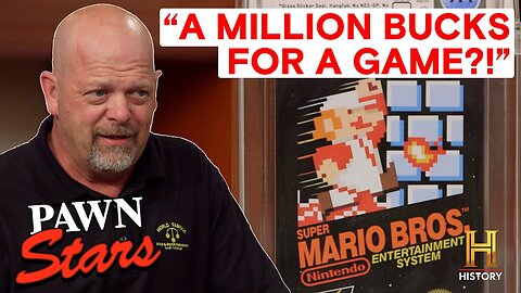 Pawn Stars_ TOP 4 SUPER RARE NINTENDO GAMES