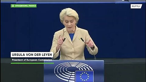 Ursula von der Lying-Nazi-Bitch: "Ukraine is 'nation defined by its dreams"