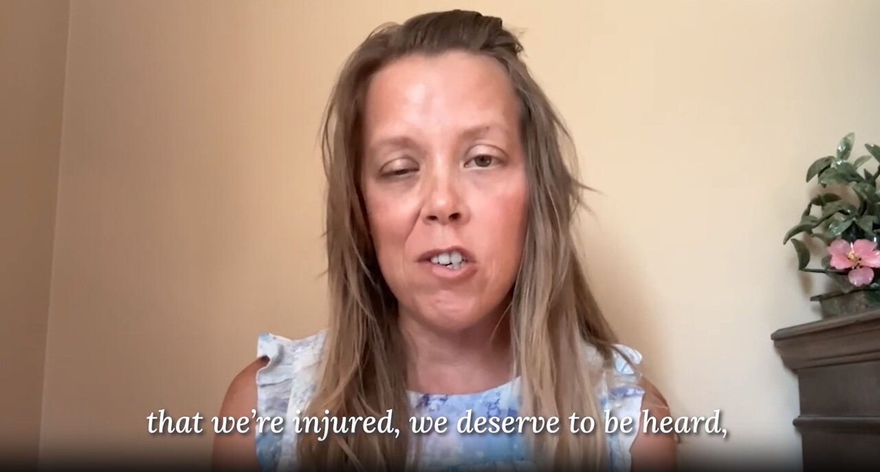 Carrie Sakamoto speaks out & fights for the vaccine injured