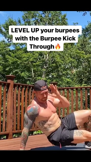 💪 Level Up Your Burpees with the Burpee Kick Through! 💪