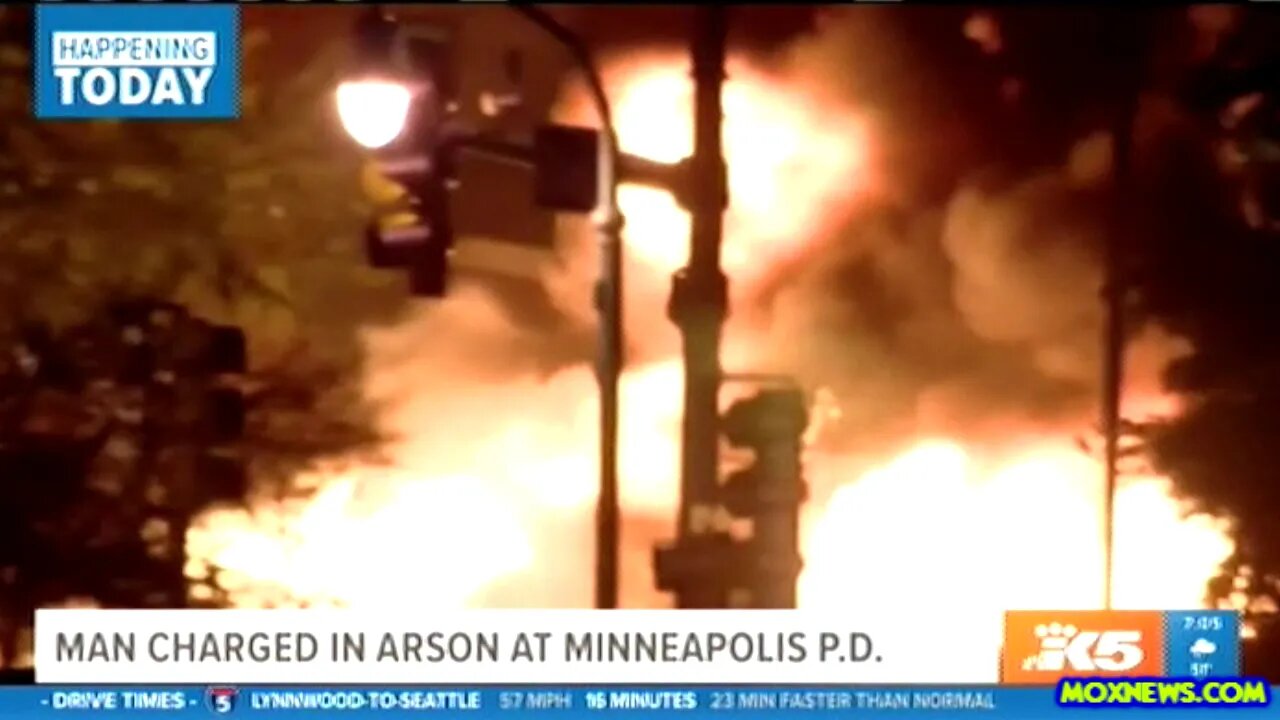 Man Arrested For Minneapolis Police Station Fire!