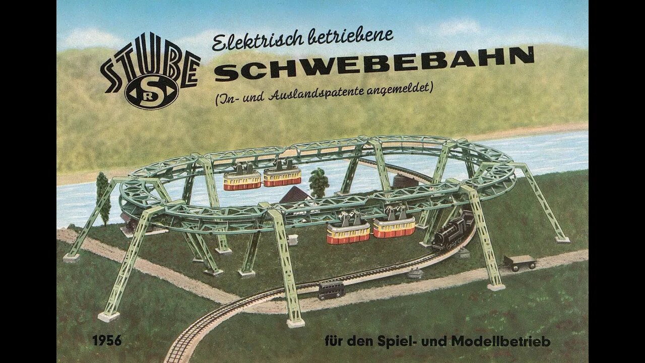 Stube Schwebebahn Katalog von 1956