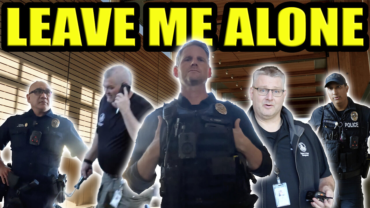 CALL YOUR SERGEANT OR LEAVE ME ALONE | First Amendment Audit ❌