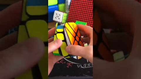 Youtube logo Rubik's cube #shorts