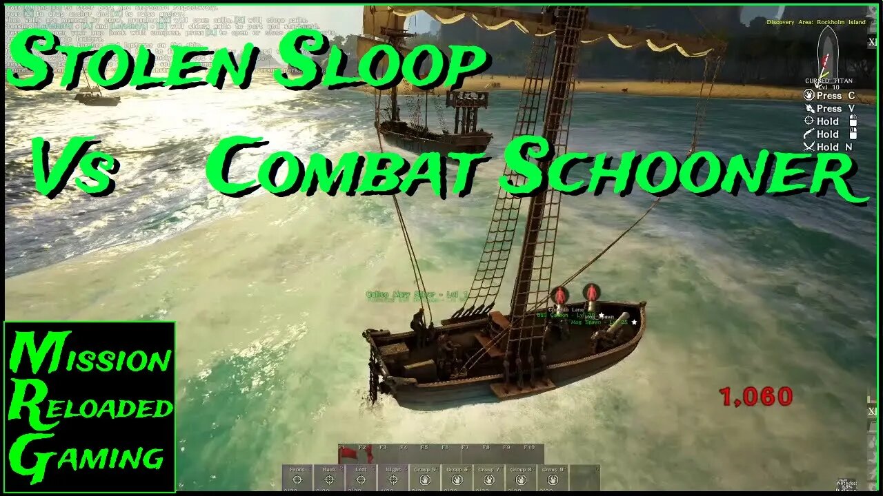 Atlas - Stolen Sloop vs Schooner