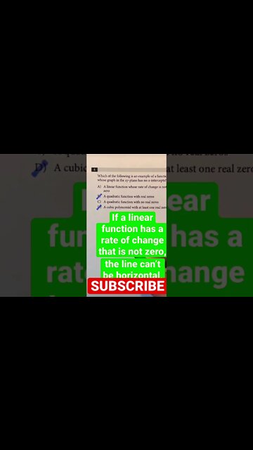 SAT math linear quadratic functions