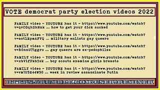 VOTE democrat party election videos 2022