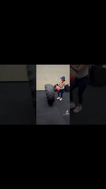 CrossFit Tire Flipping #2023 #gym #fitness #tips #loisbeautyluxe