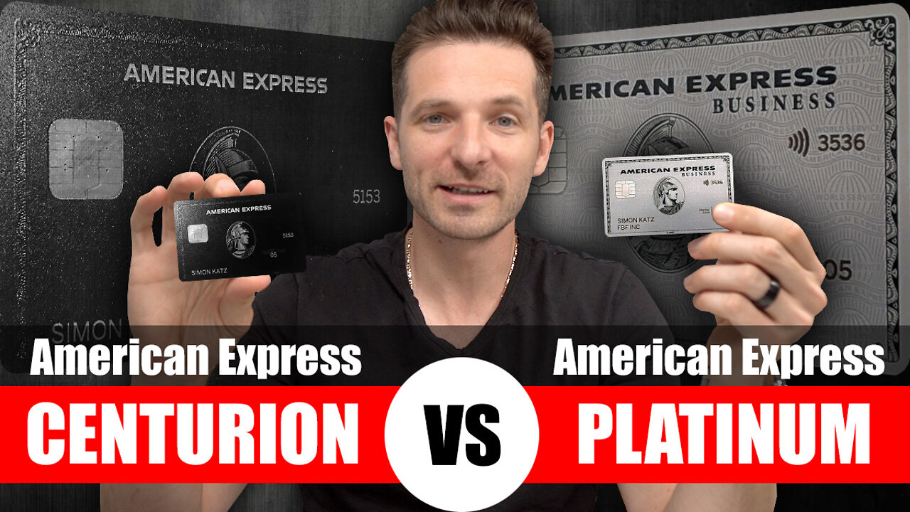 American Express Platinum vs Centurion | Which Amex Card Is Better?