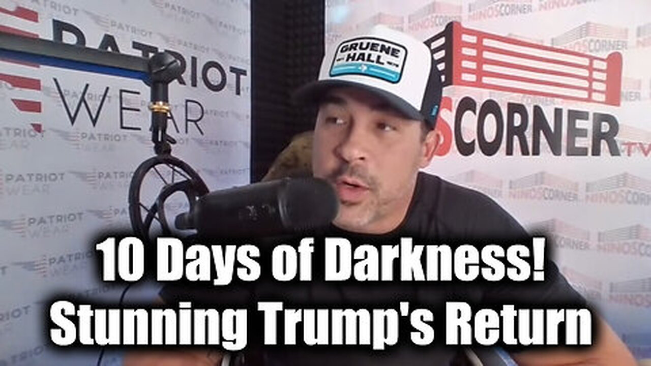 David Rodriguez HUGE - 10 Days of Darkness! Stunning Trump's Return