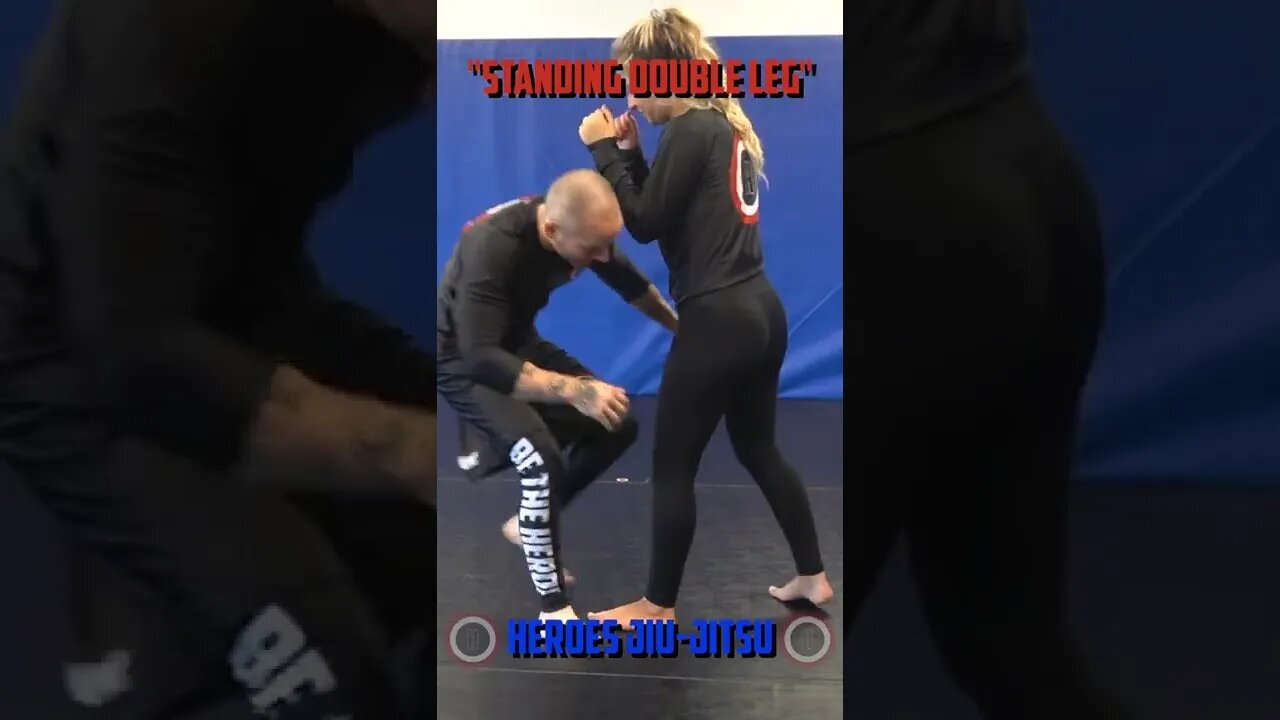 Heroes Training Center | Jiu-Jitsu & MMA Standing Double Leg | Yorktown Heights NY #Shorts