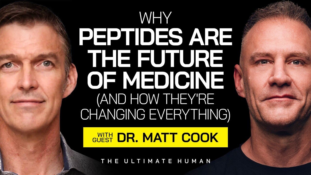 Dr. Matt Cook: Reversing Age with Peptides, Stem Cells & Gene Therapy | Ultimate Human | Ep.121