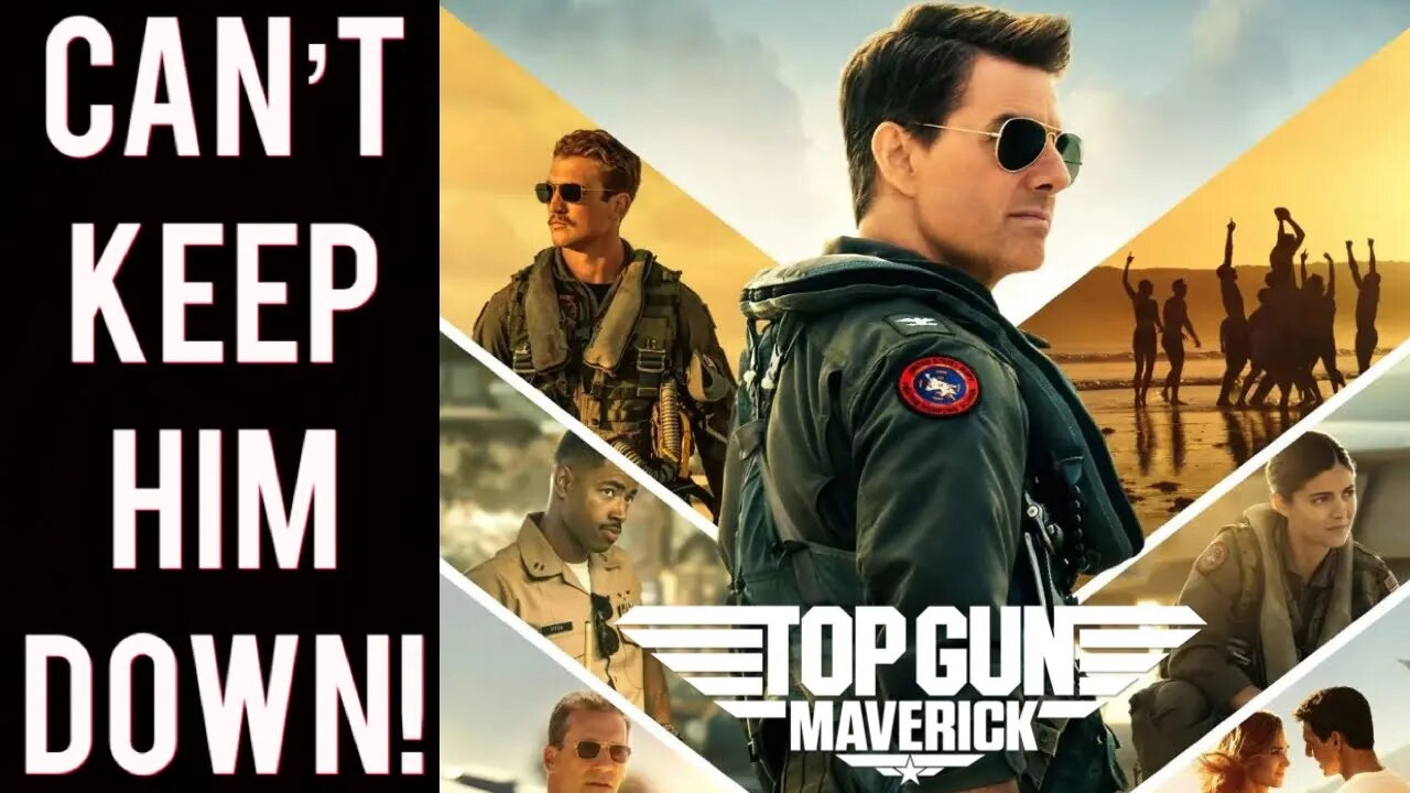 Top Gun: Maverick DESTROYS Hollywood agenda! Proves audiences don't want W0KE trash!