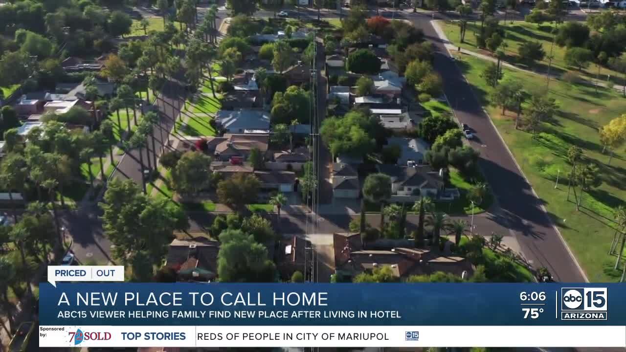 ABC15 viewer helps Valley family find new place to live