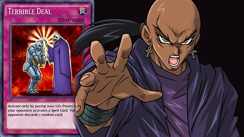Yu-Gi-Oh! Duel Links - Odion Activates Terrible Deal (Terrible Trap Card)