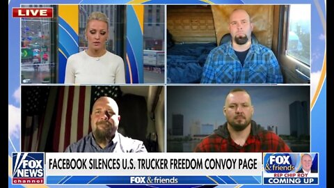 Facebook Censors - Removes U.S. Truckers Facebook Group (Feb 2, 2022)