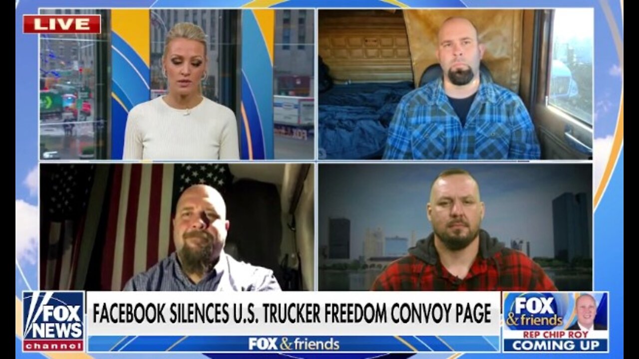 Facebook Censors - Removes U.S. Truckers Facebook Group (Feb 2, 2022)