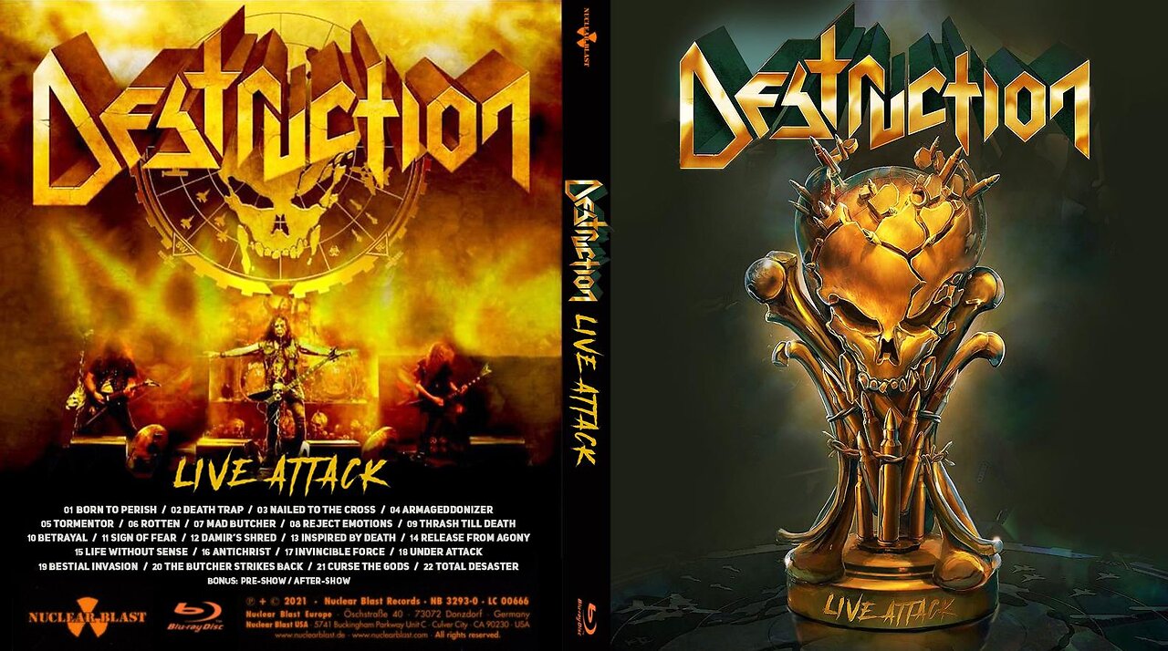 Destruction - Live Attack 2021