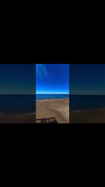 Timelapse of waves on the beach