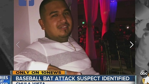 Baseball bat attack suspect identified