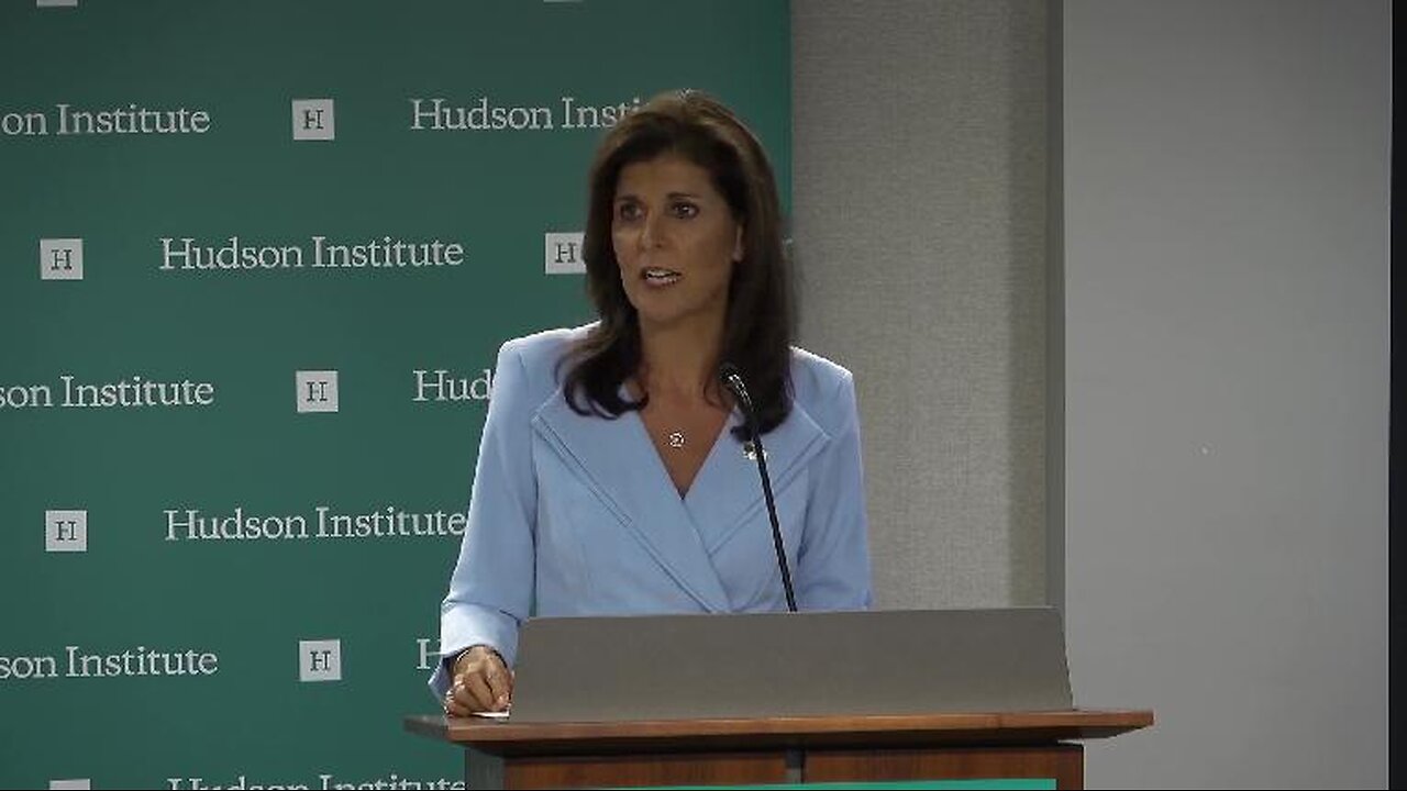 Stepping Out Front: Nikki Haley on US Foreign Policy, Regional Conflicts, and the Future