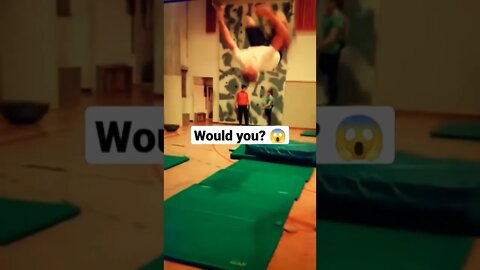 Swing backflip #shorts