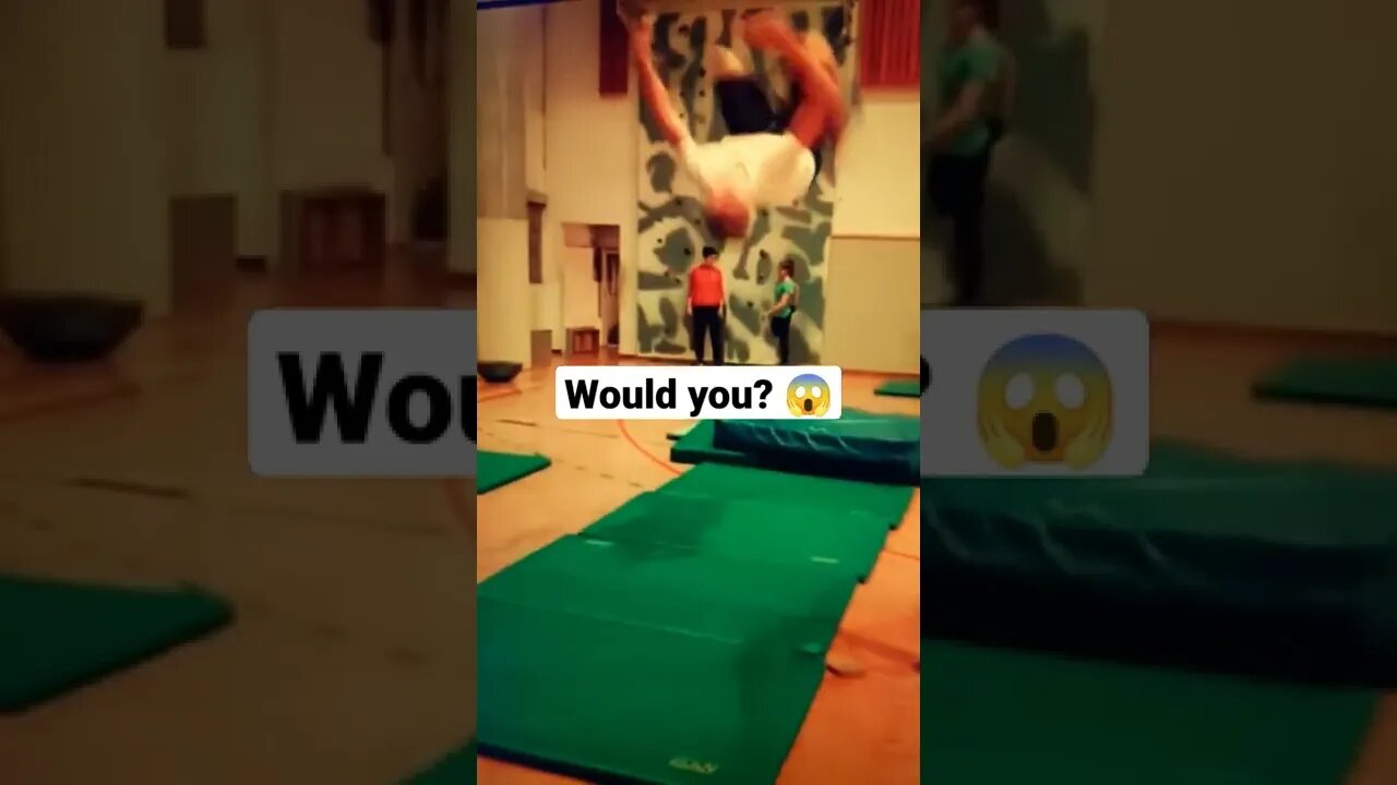 Swing backflip #shorts