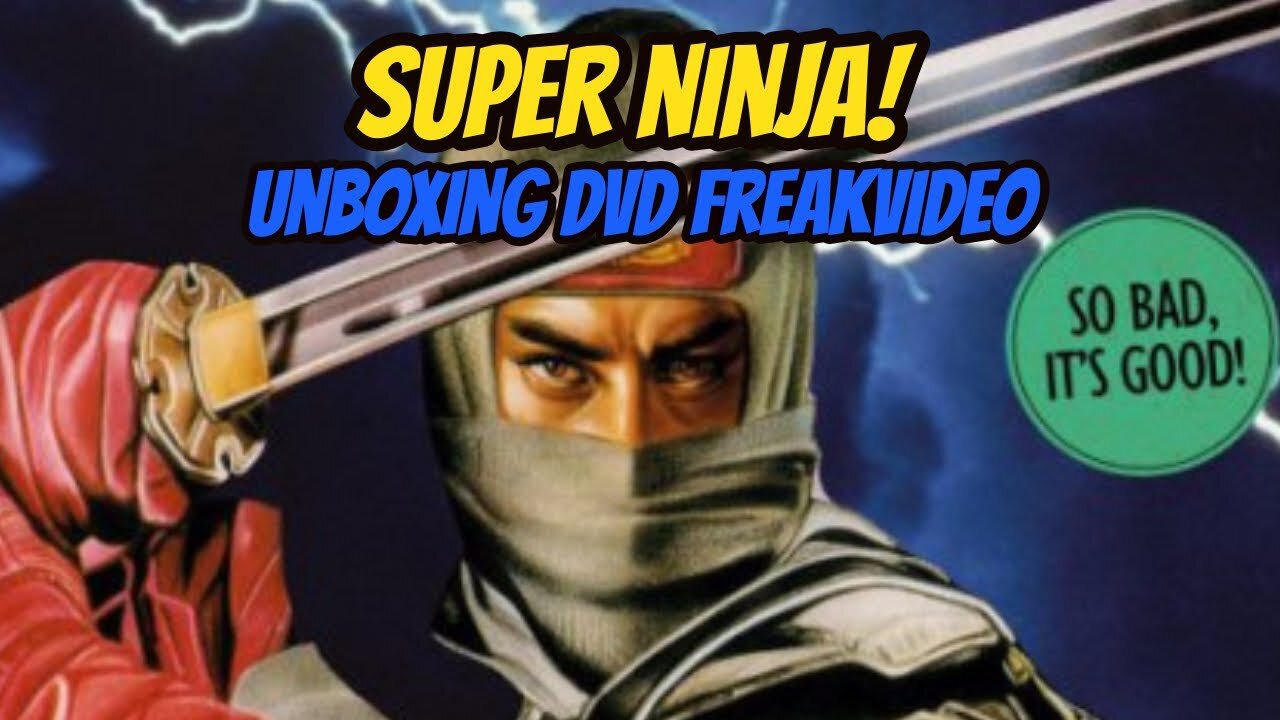 Super ninja_ unboxing del DVD _ Film con i ninja