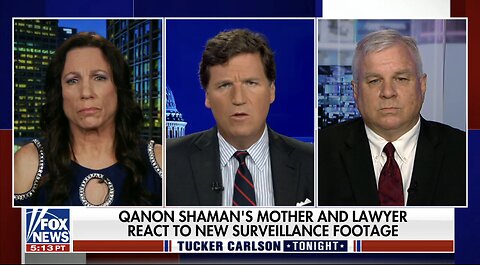 Tucker Asks How Jacob Chansley Is Still In Prison After Video Footage Proves He Committed No Felony