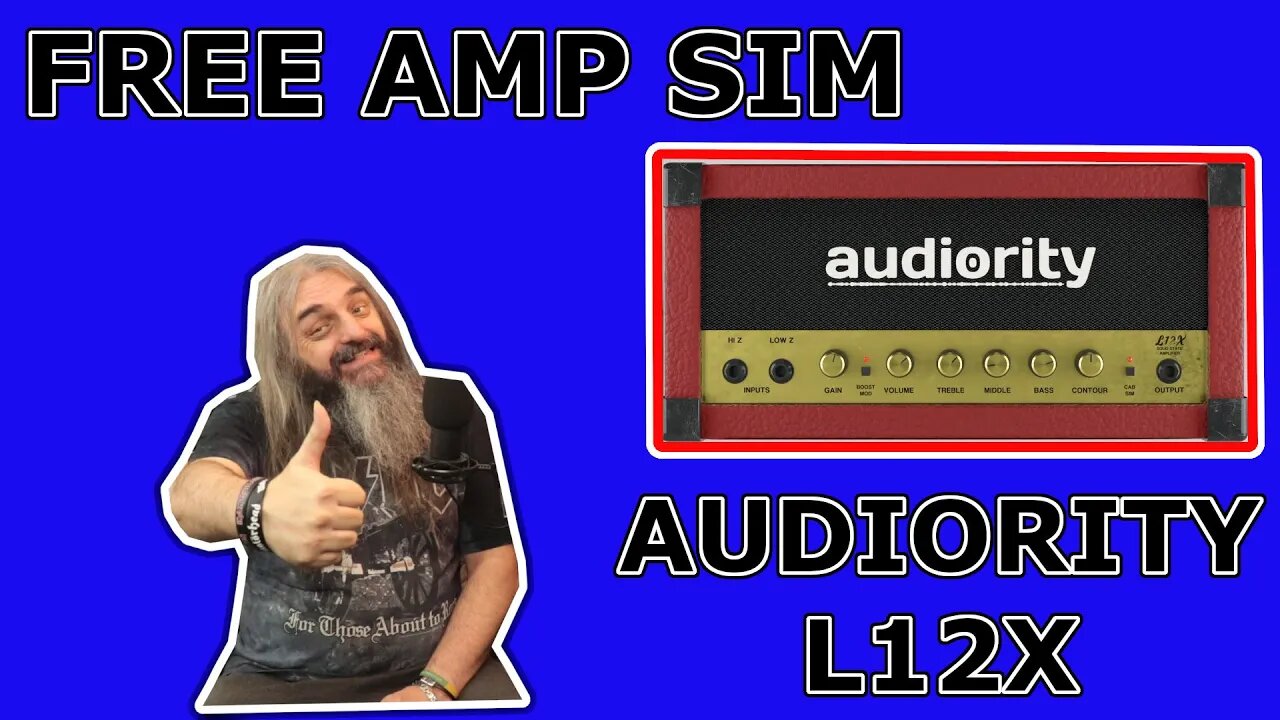 Free Amp Sim - Audiority L12X Demo and review