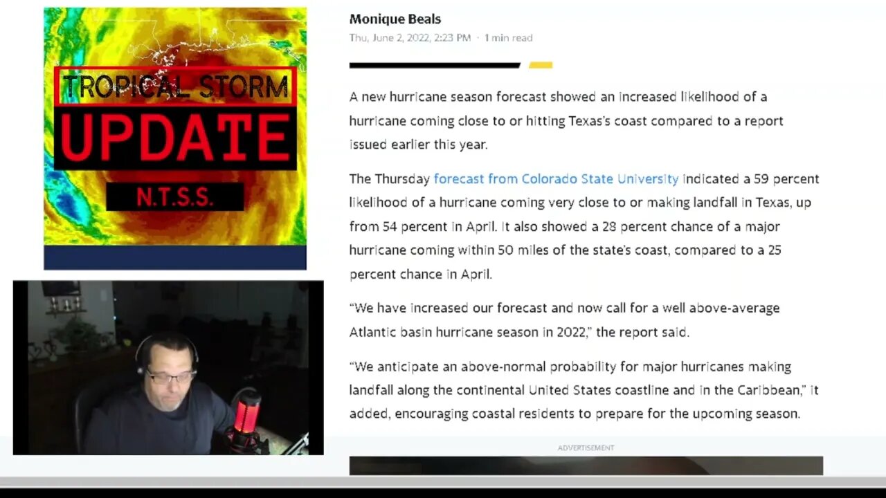 2022 Hurricane prediction for the Texas Coast is out and its Alarming!!