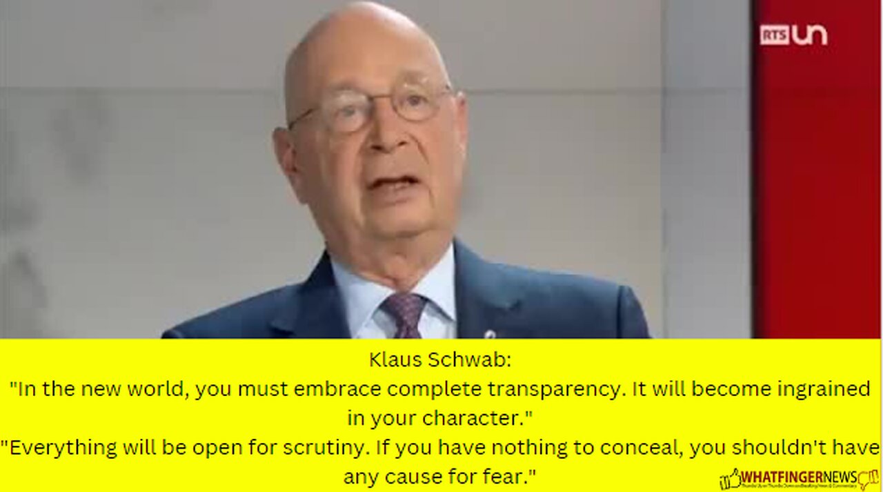"In the new world, you must embrace complete transparency. It will become ingrained in your