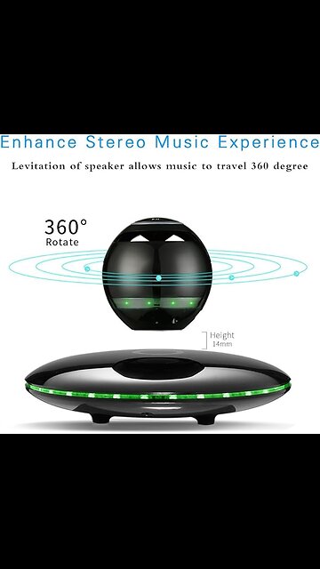 Magnetic Floating Bluetooth speaker