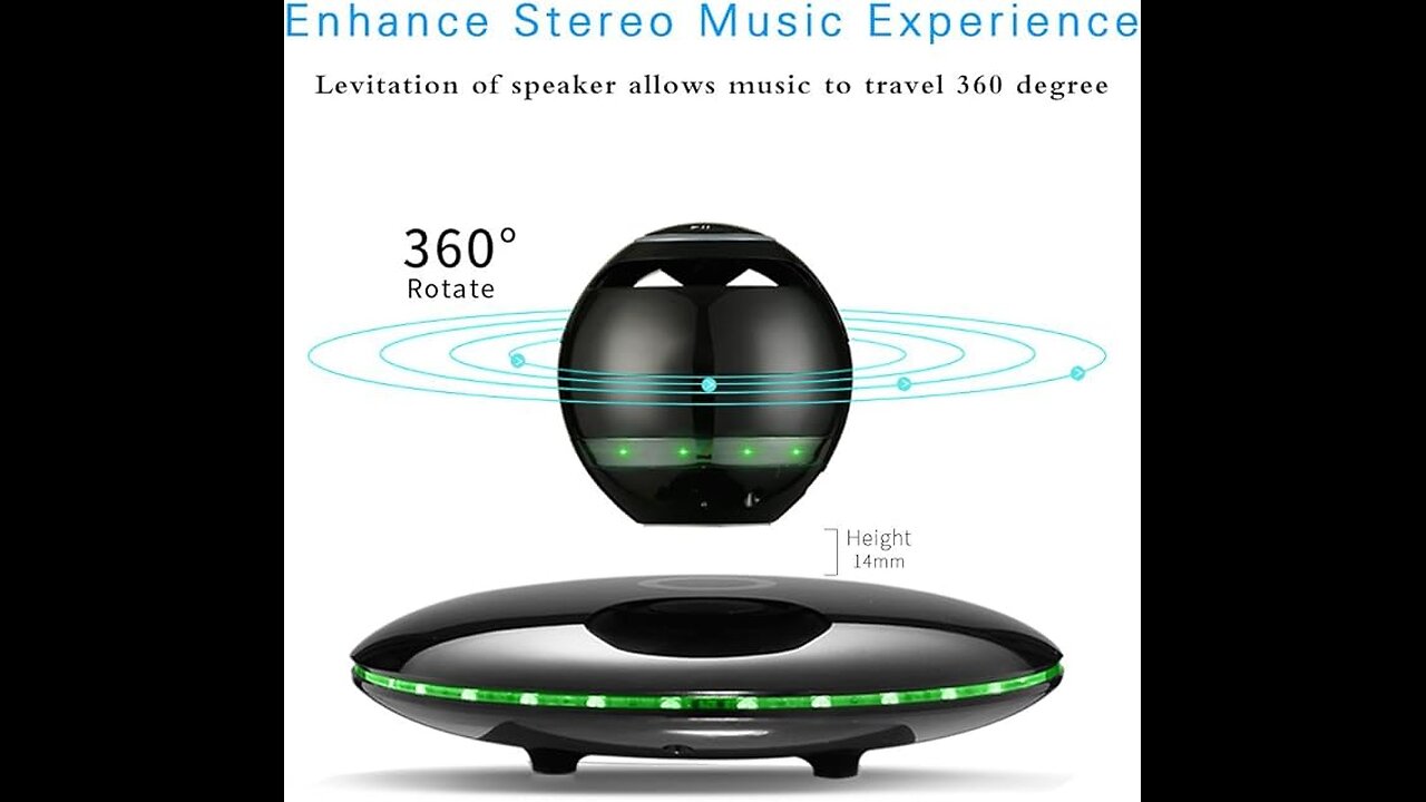 Magnetic Floating Bluetooth speaker